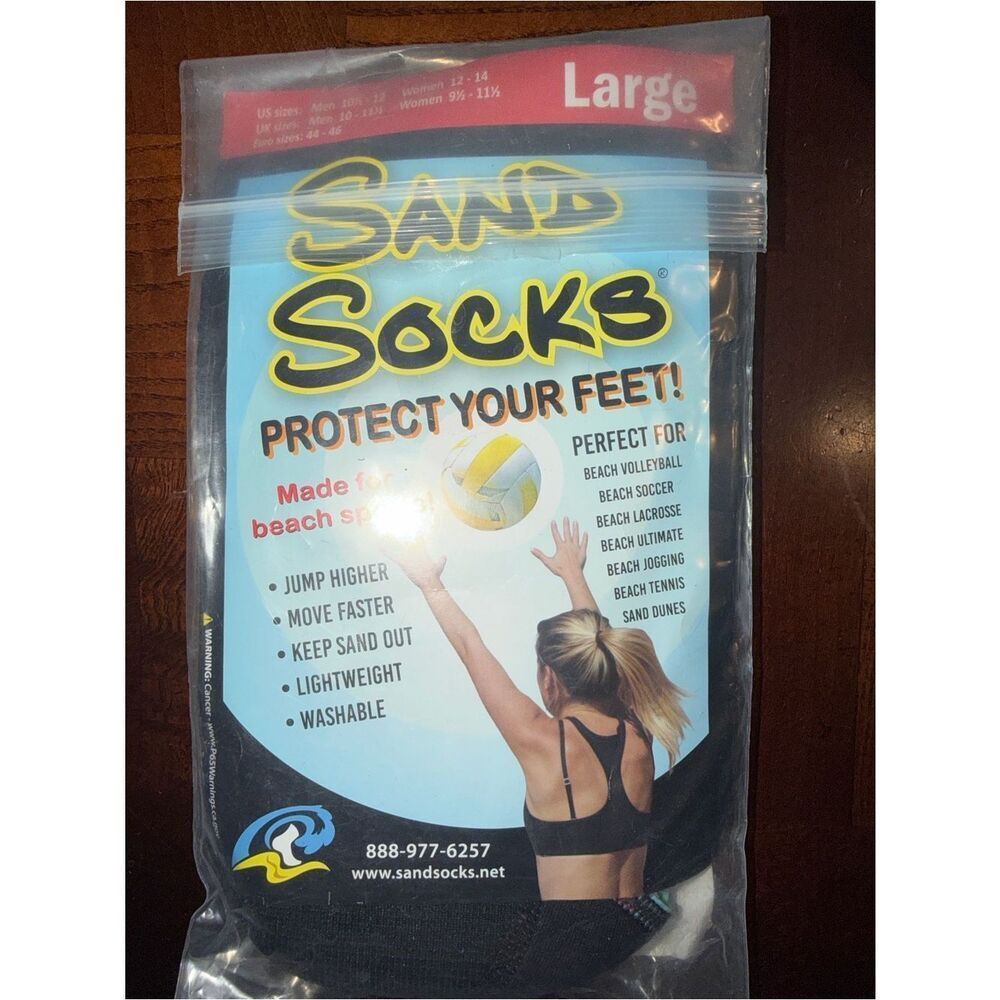 Sand Socks Multicolored(Size Large) - Picture 3 of 6
